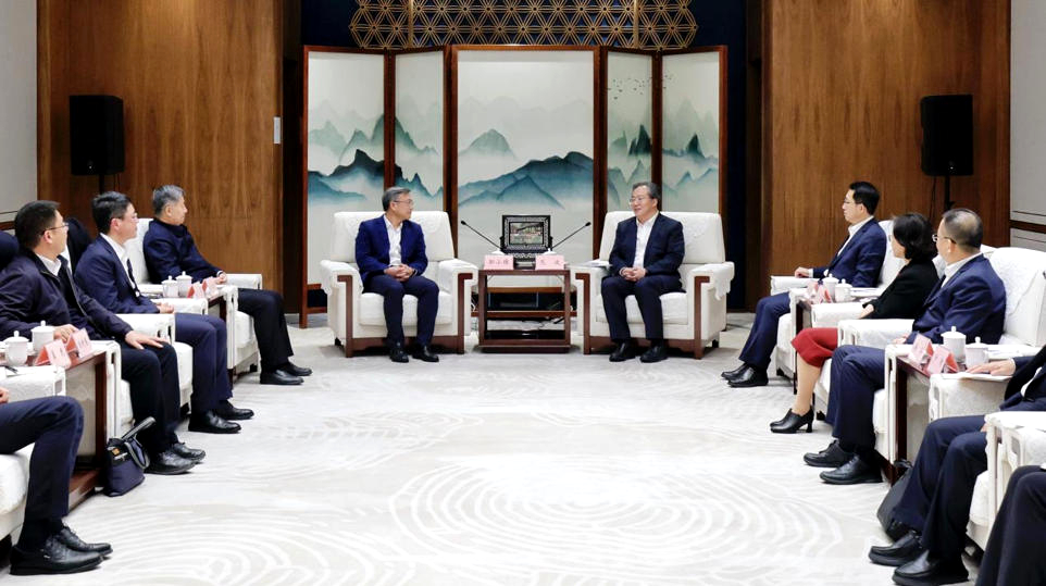 东南大学党委书记邬小撑、校长孙友宏会见苏州市委书记范波、市长吴庆文 携手推动名城名校融合发展